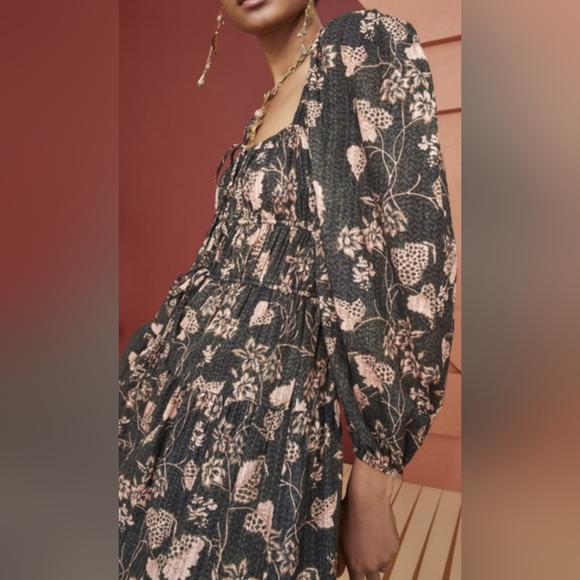 NWT Ulla Johnson Isla Dress in Balsam - Picture 3 of 4